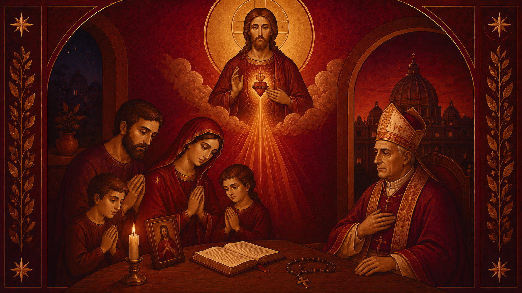 Ele rezou isso ainda criança. Décadas depois, se tornou Papa.